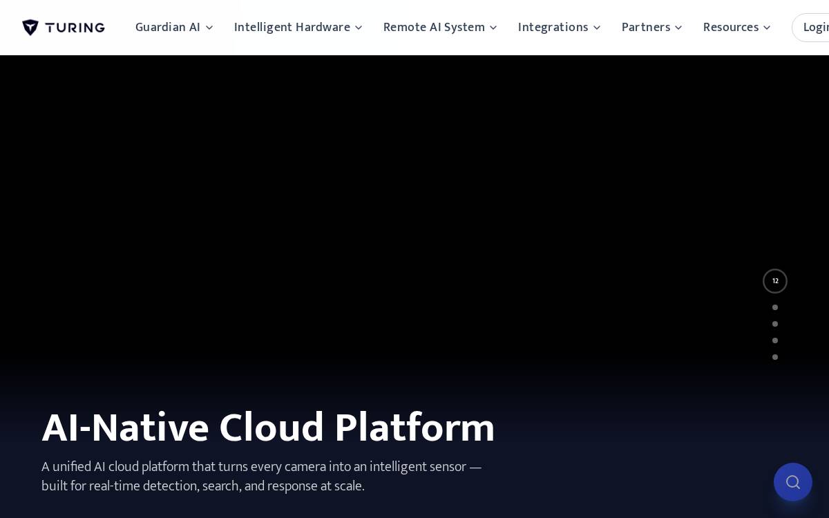 Turing website preview