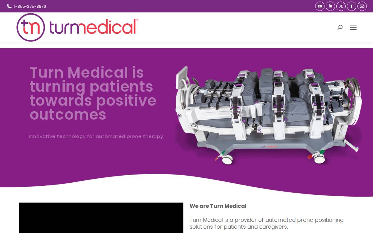 Turn Medical website preview