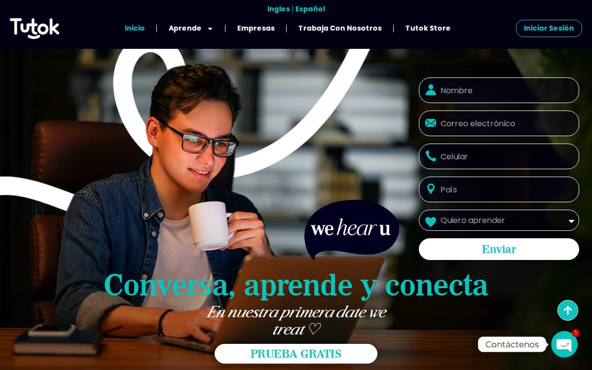 Tutok website preview