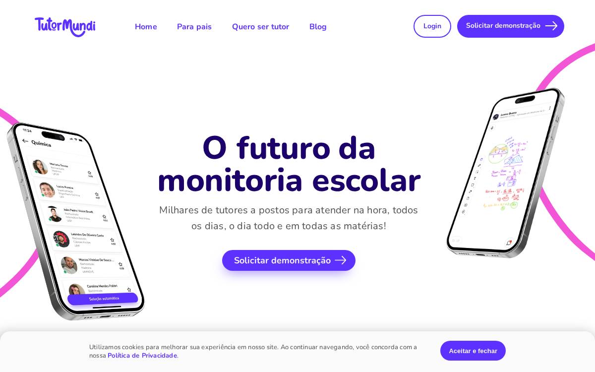 TutorMundi website preview