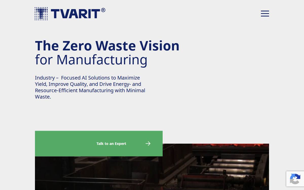 Tvarit website preview