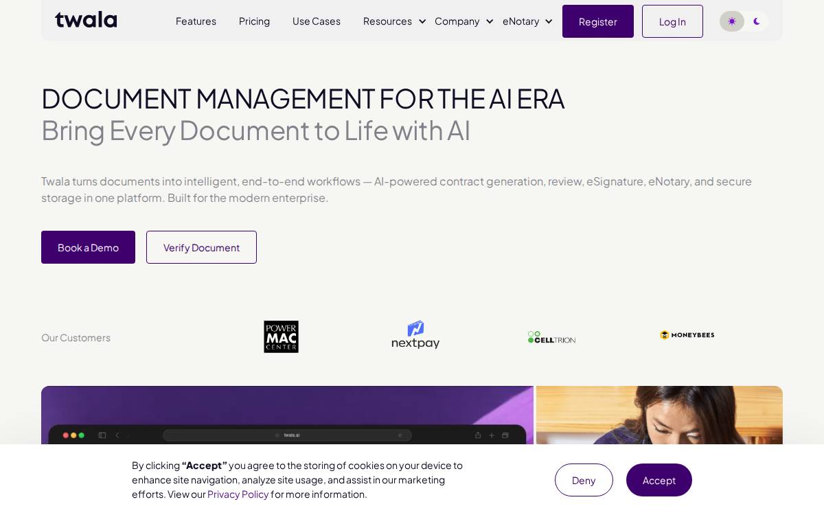 Twala website preview