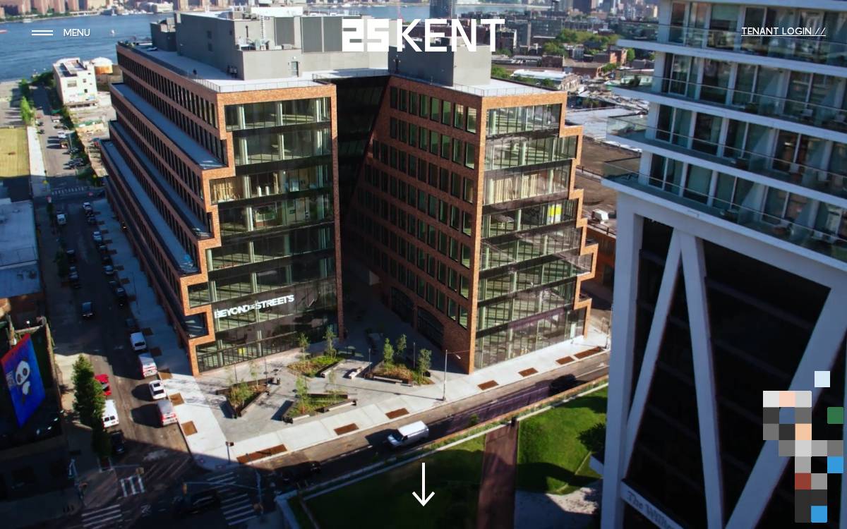 Twentyfivekent website preview