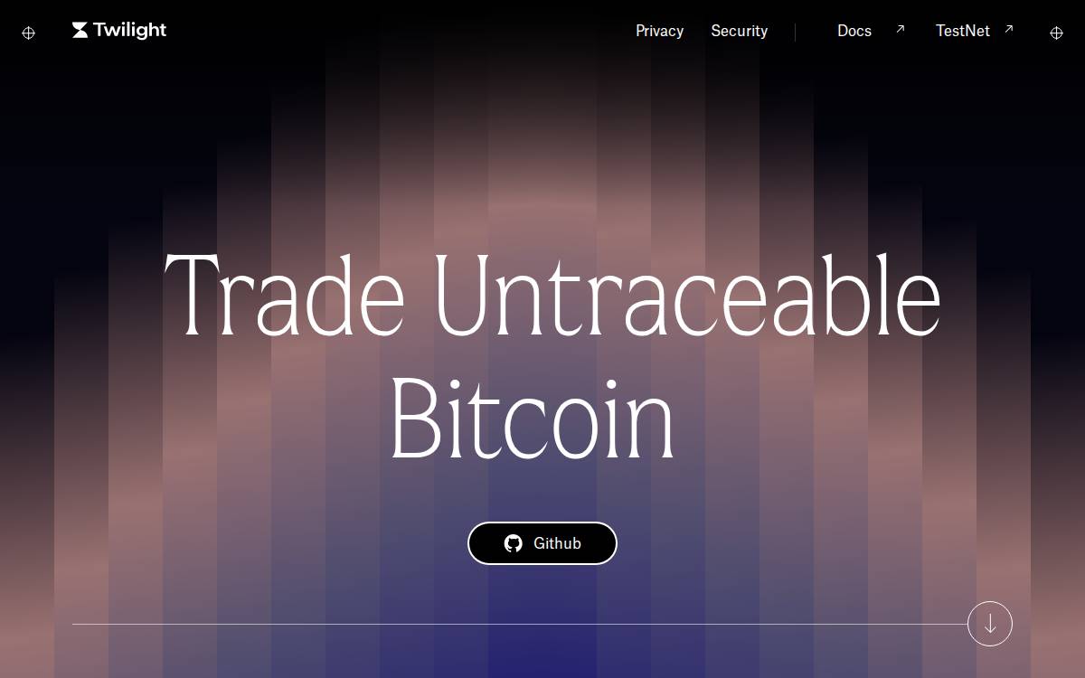 Twilight website preview