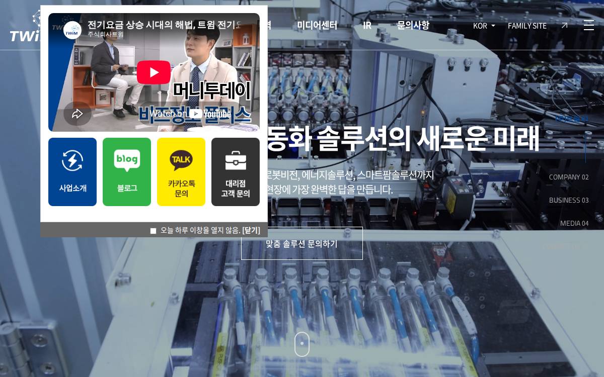 Twim21 website preview