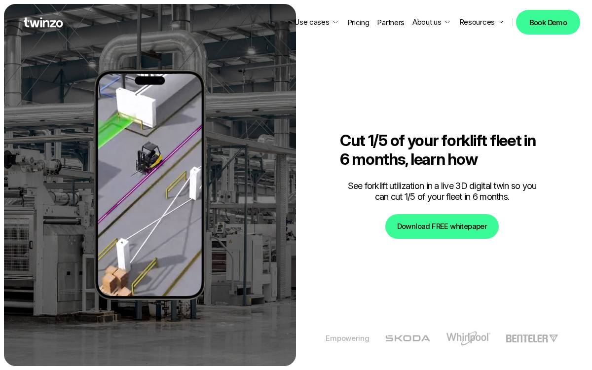 twinzo website preview