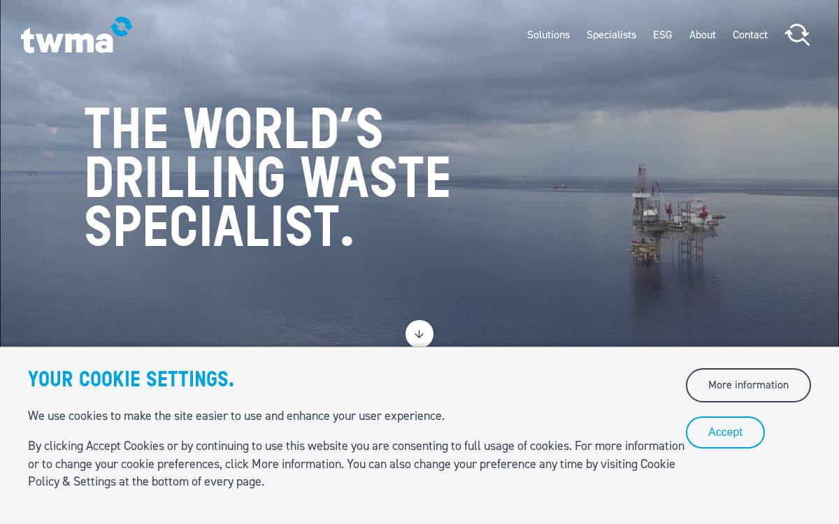 TWMA website preview