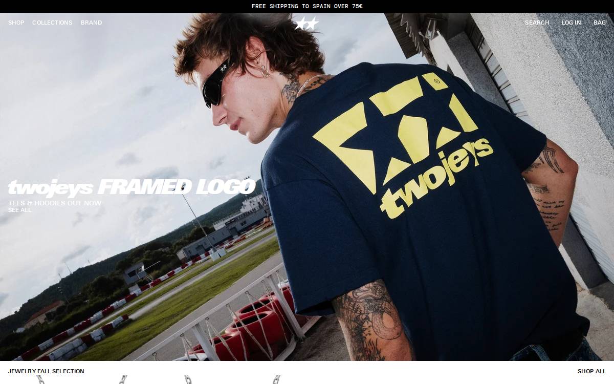 TwoJeys website preview