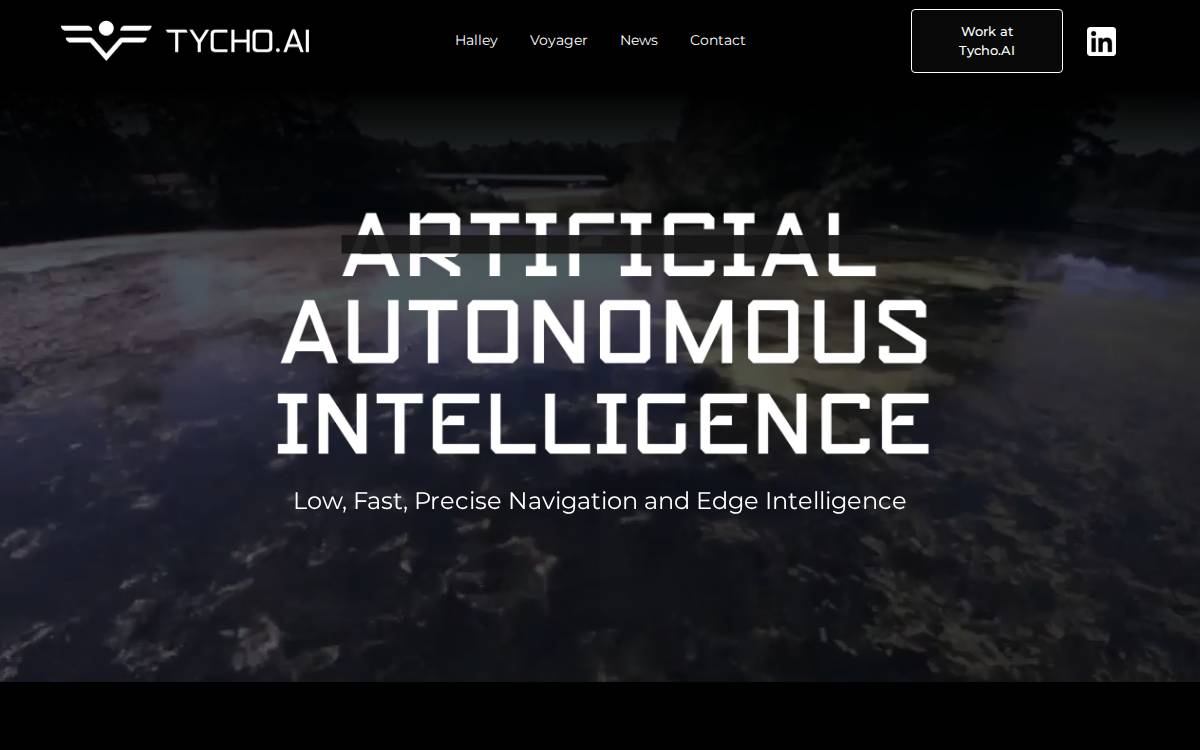 Tycho AI website preview