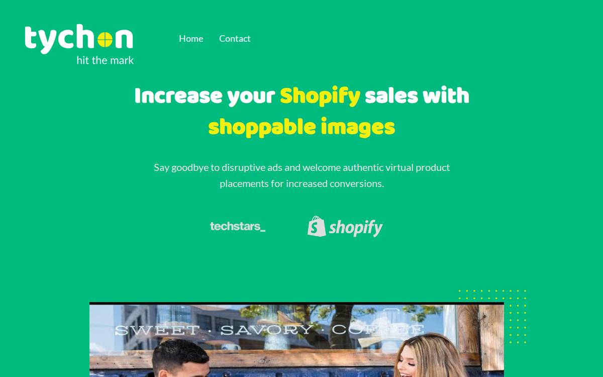 tychon website preview