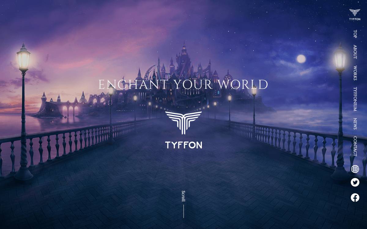 Tyffon website preview