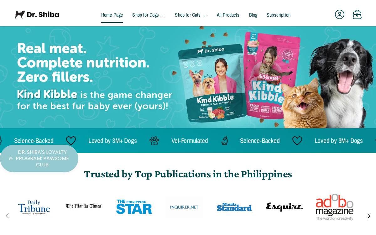 Tygerbrands website preview