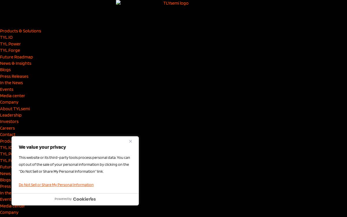 TYLsemi website preview