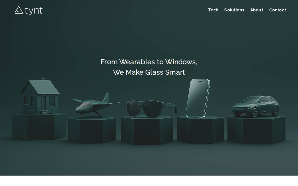 Tynt website preview
