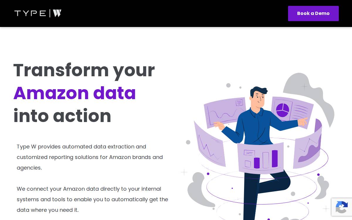 Type W website preview