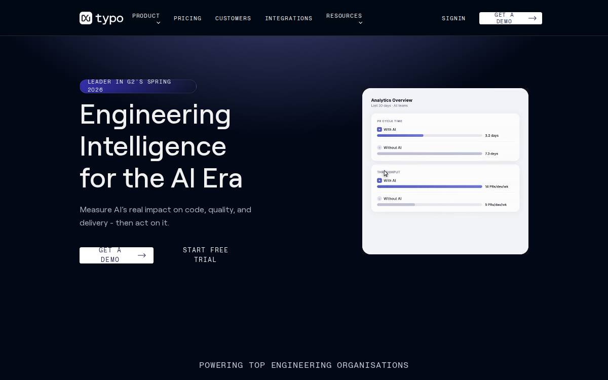 Typo website preview