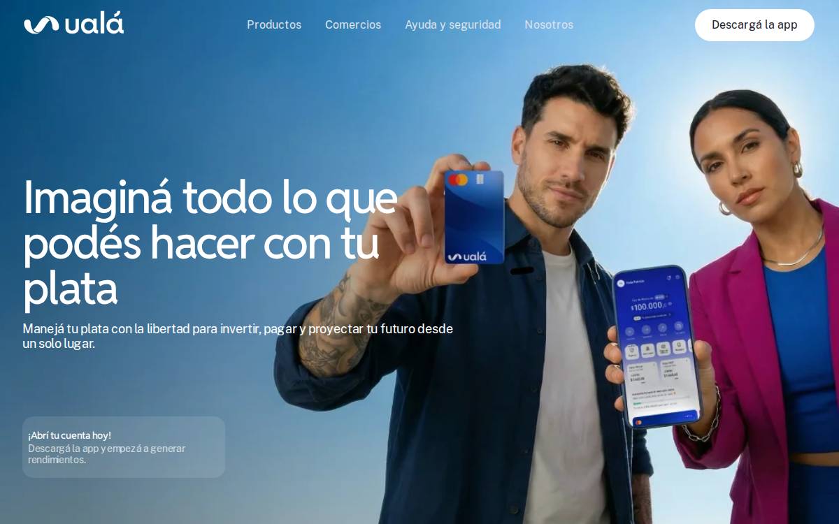 Ualá website preview