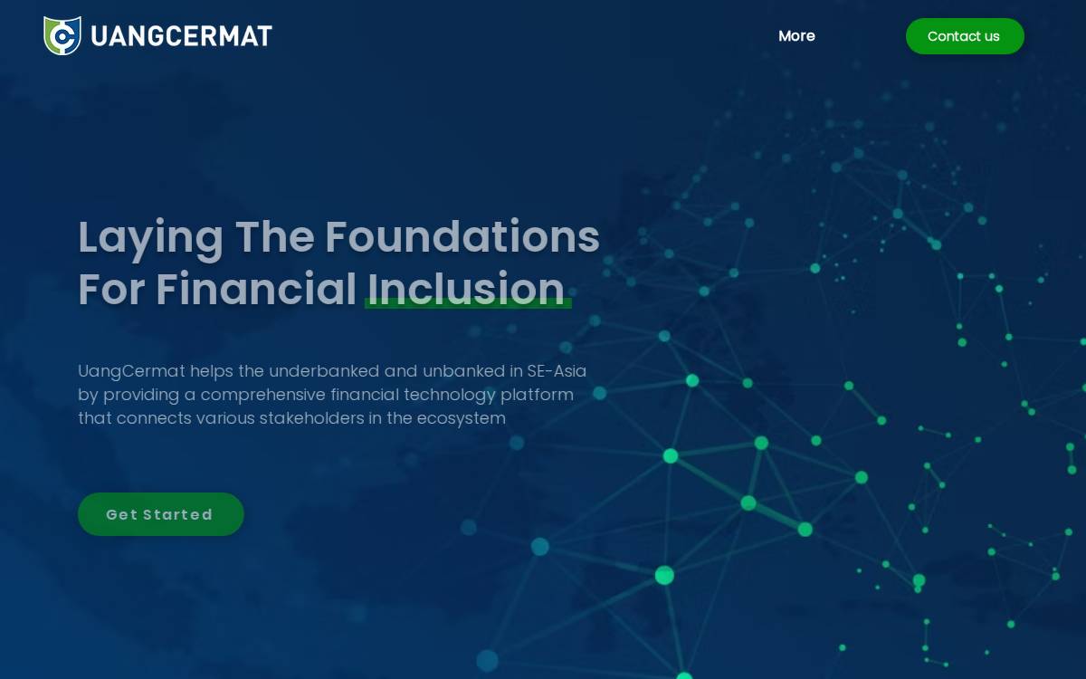 UangCermat website preview