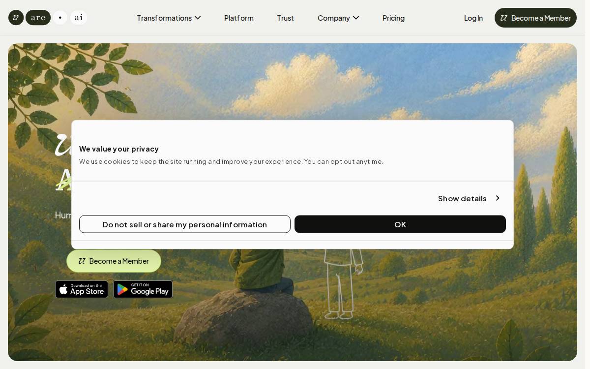 Uare website preview