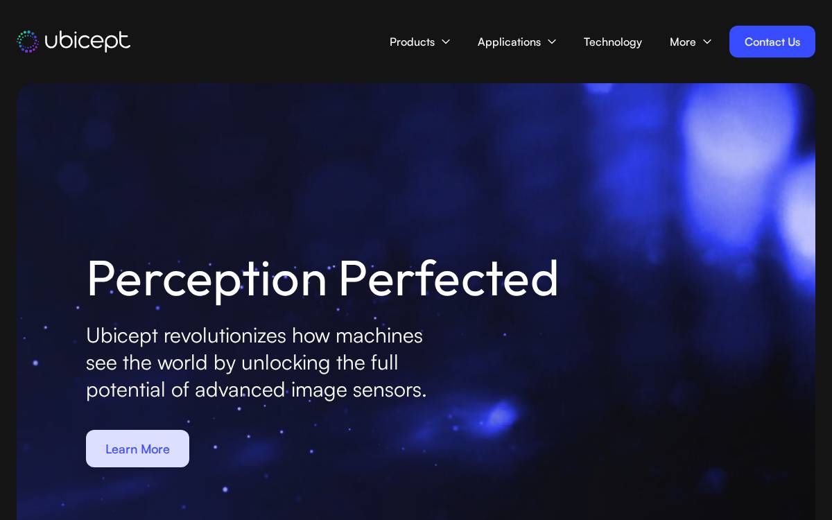 Ubicept website preview