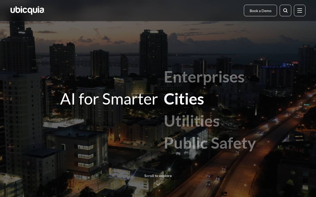 Ubicquia website preview