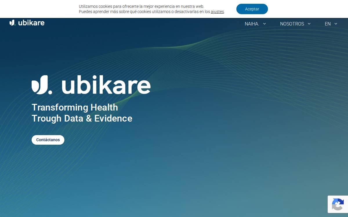 Ubikare website preview