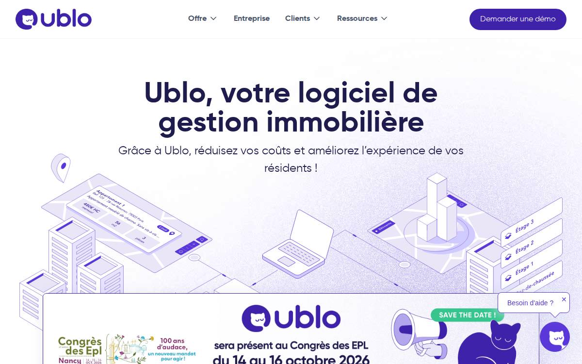 Ublo website preview