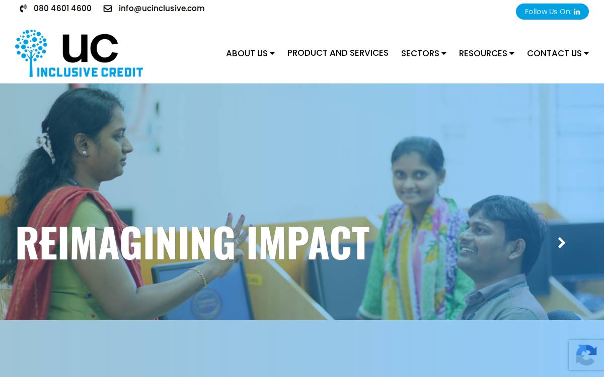 UC Inclusive Credit website preview