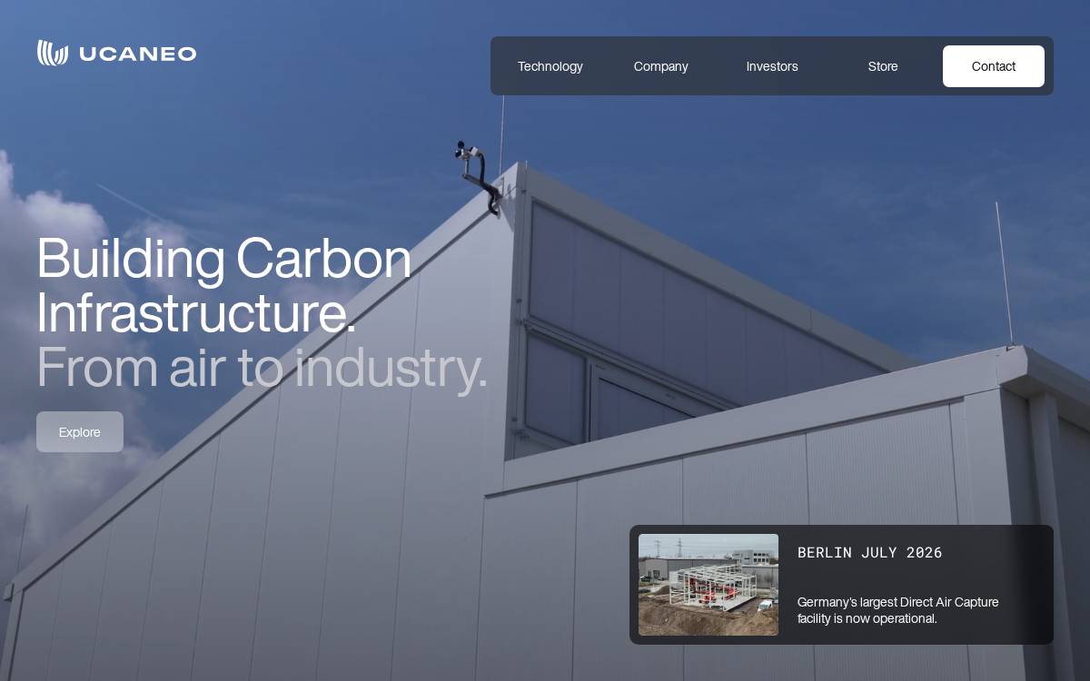 Ucaneo website preview