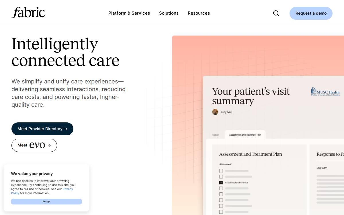 Ucmdigitalhealth website preview