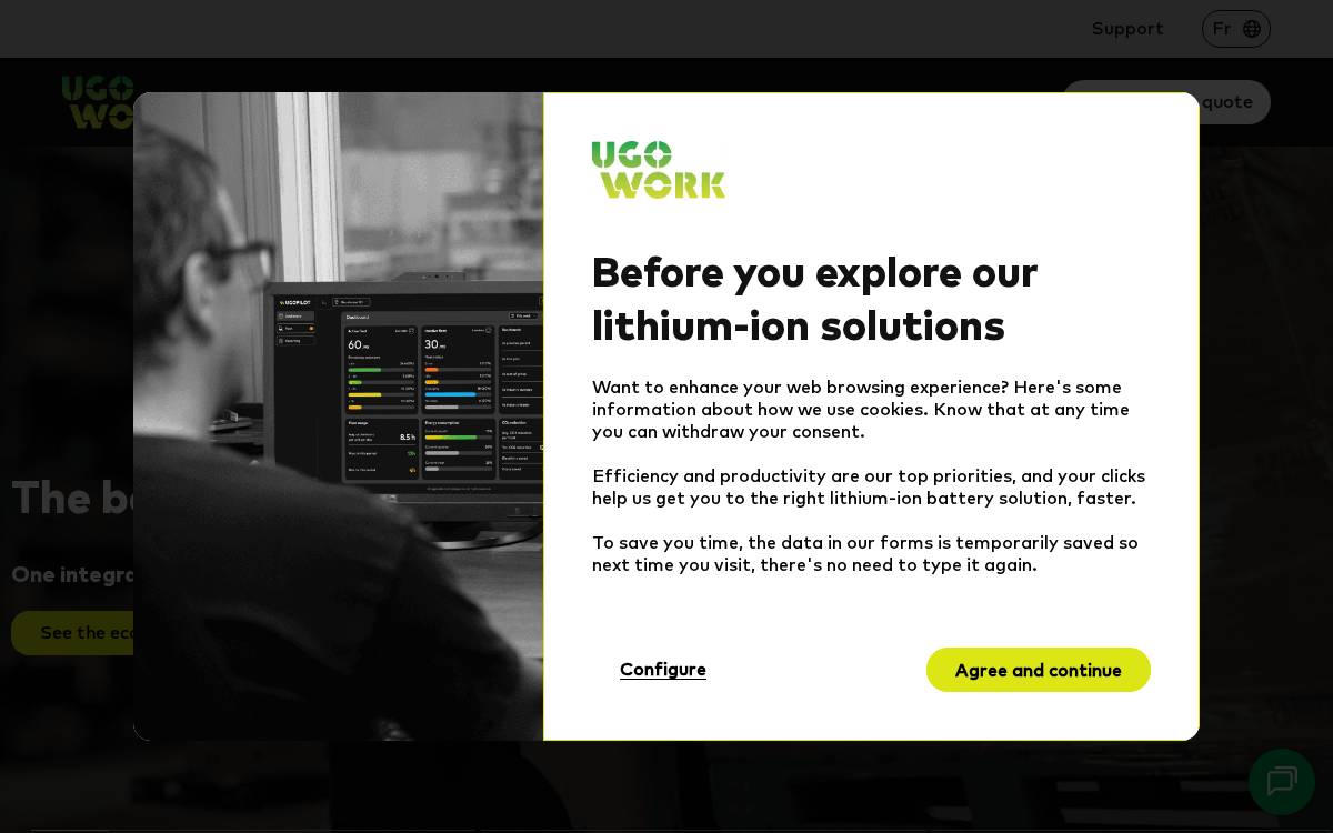 Ugowork website preview