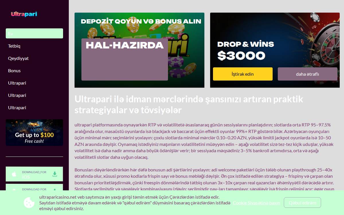 Ultrapari website preview