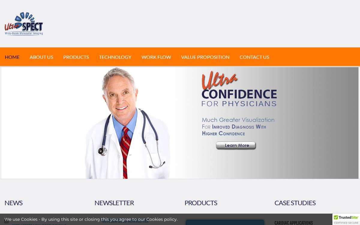 Ultraspect website preview