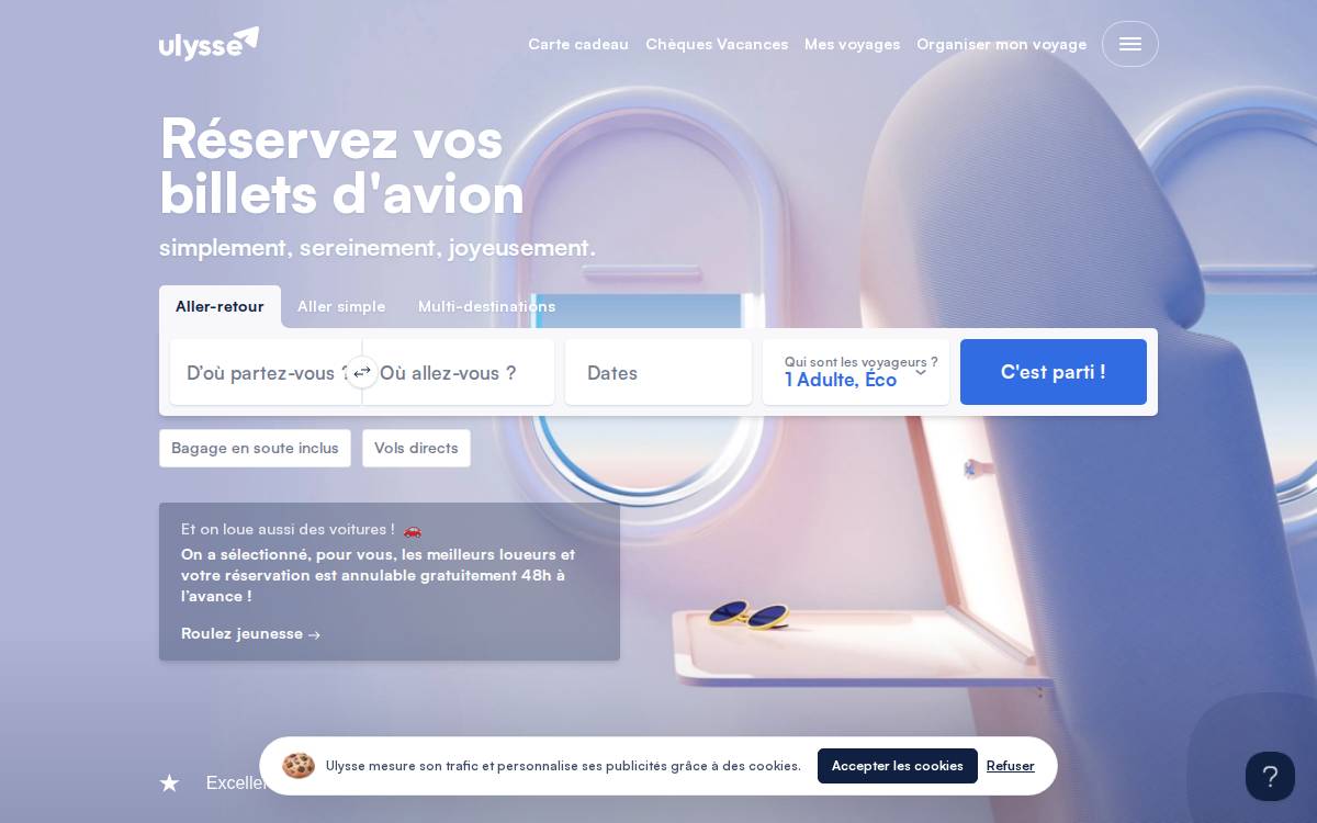 Ulysse website preview