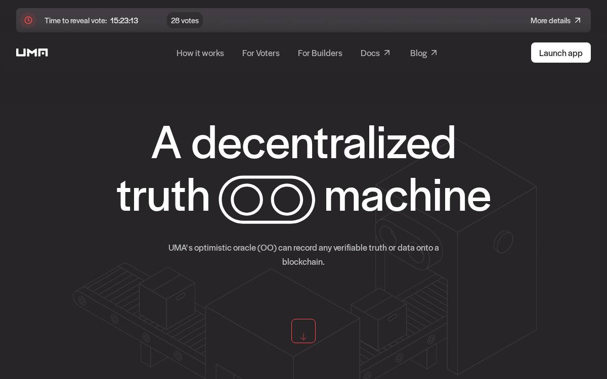 UMA website preview