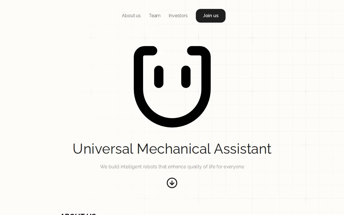 UMA website preview