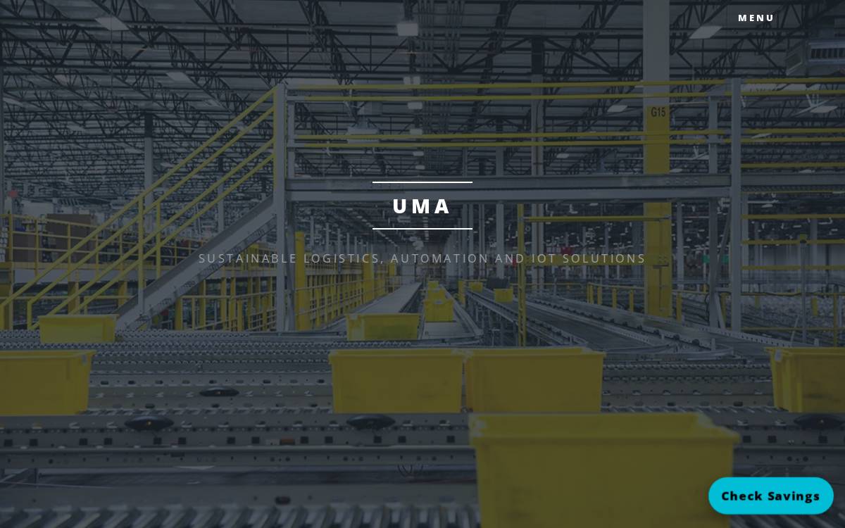Umarobotics website preview