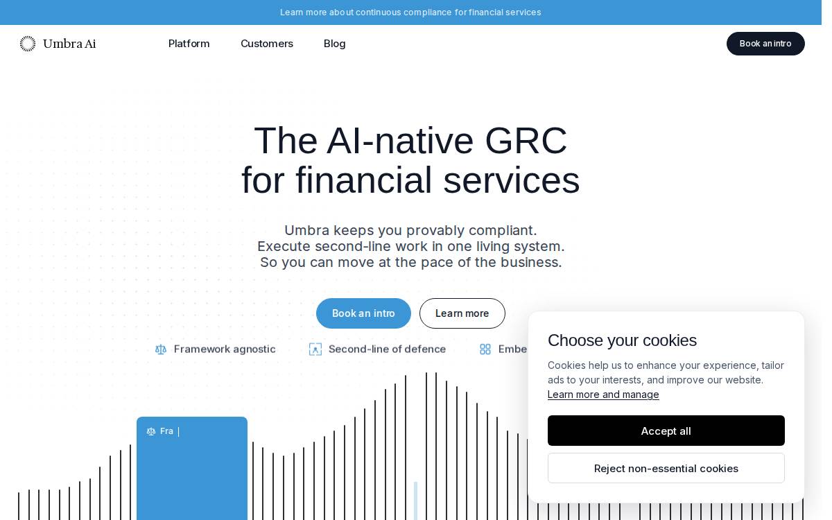 Umbra Ai website preview