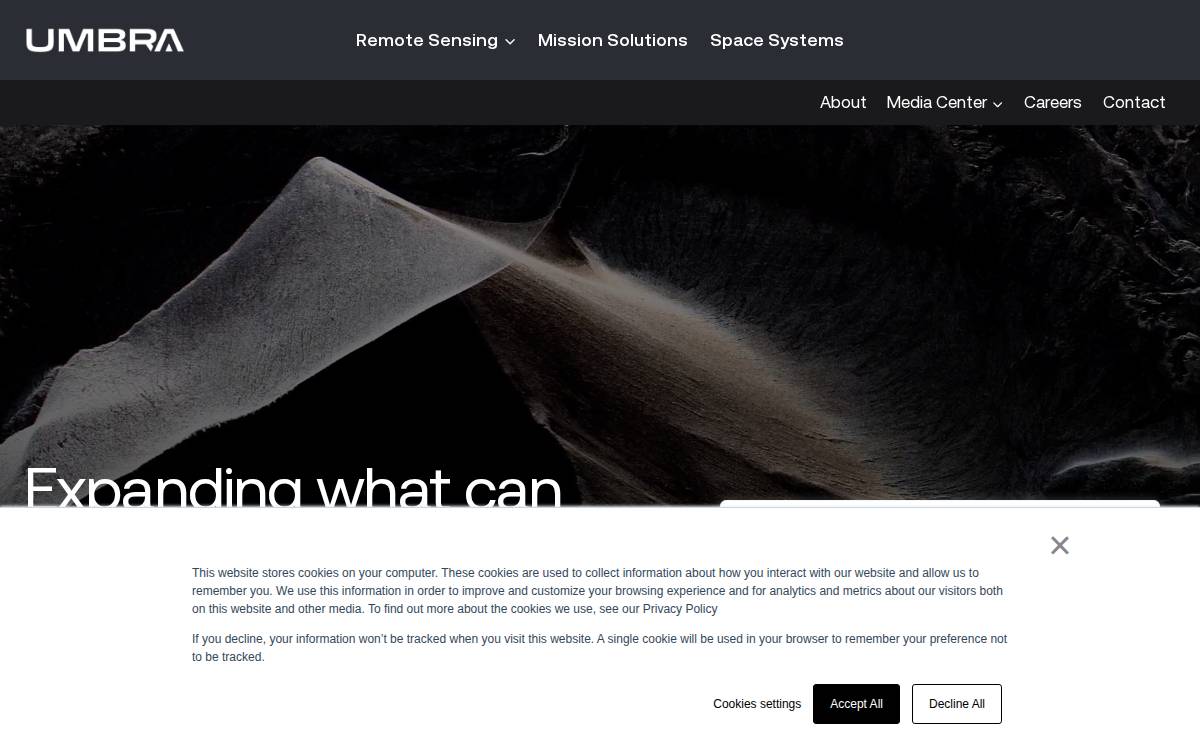 Umbralab website preview