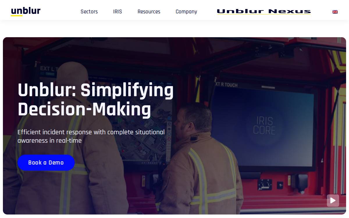 Unblur website preview