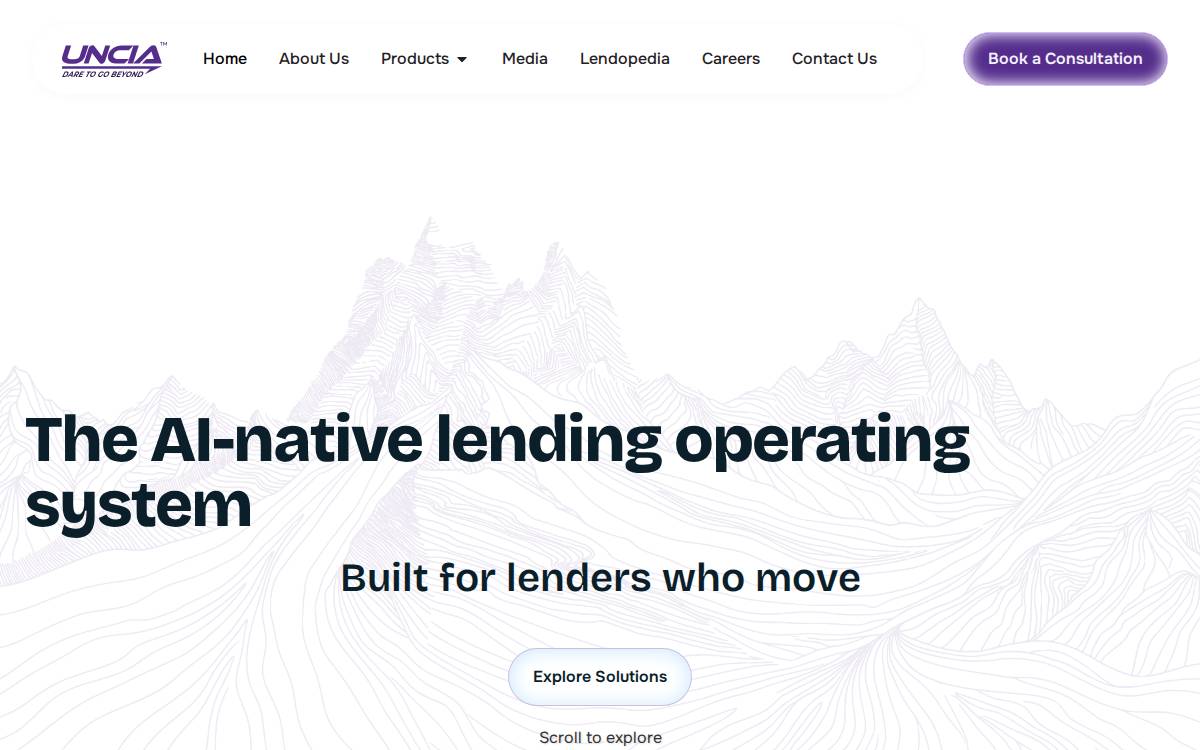 Uncia website preview