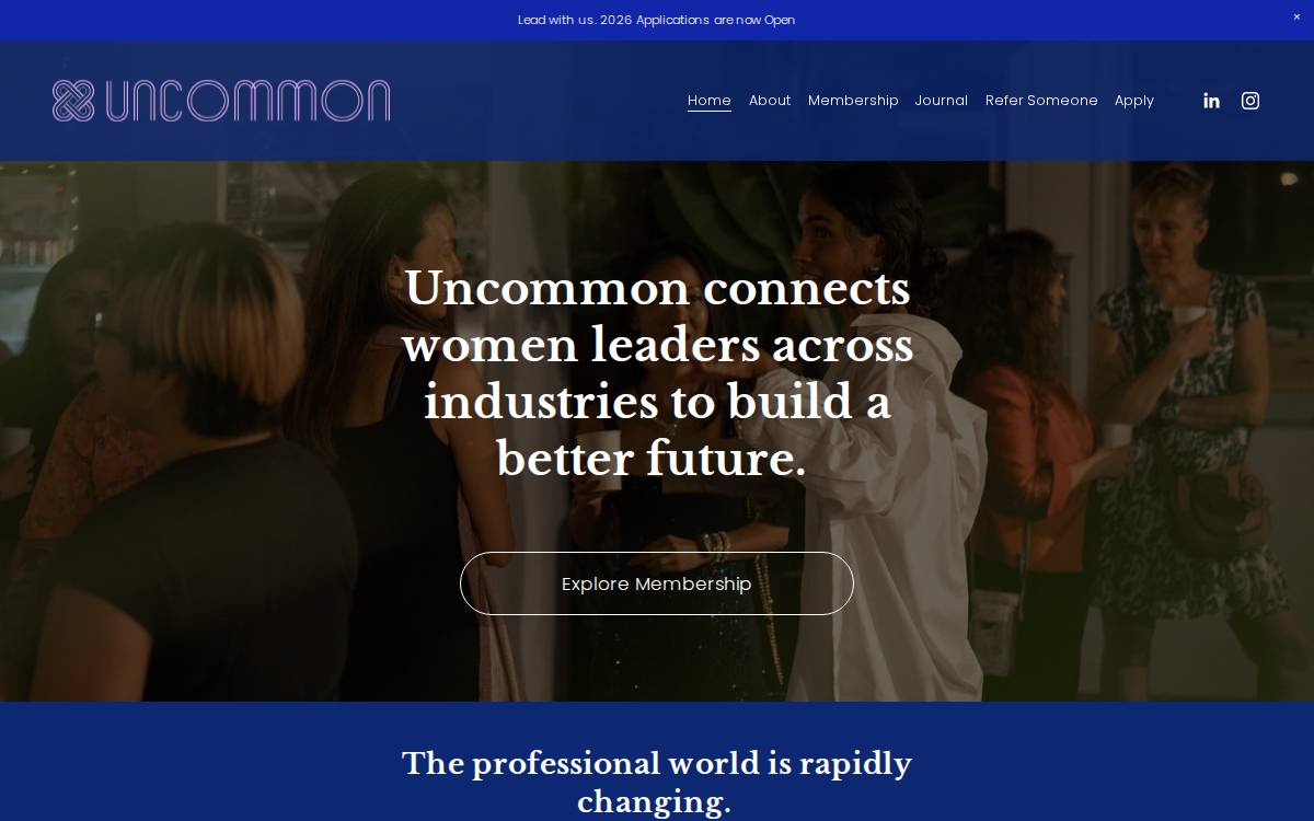 Uncommon website preview