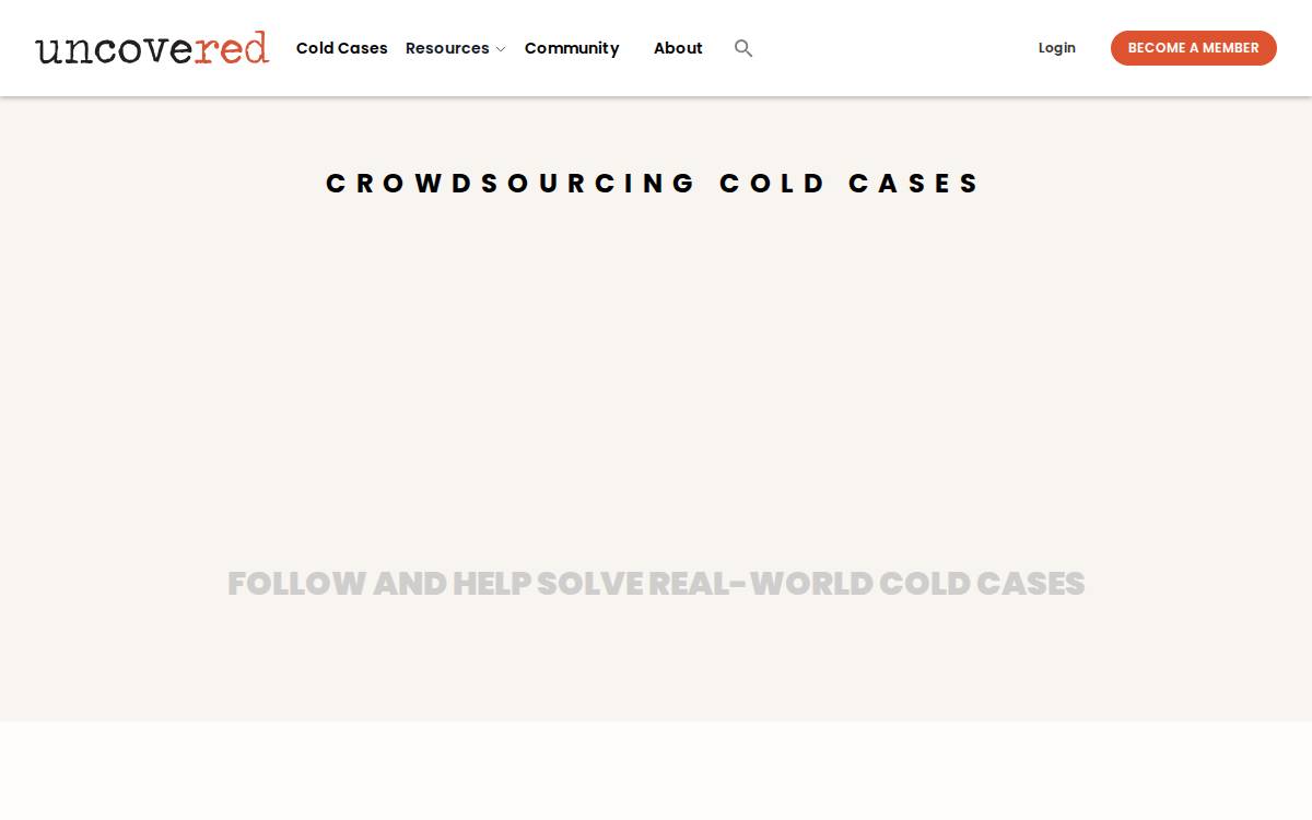 Uncovered website preview
