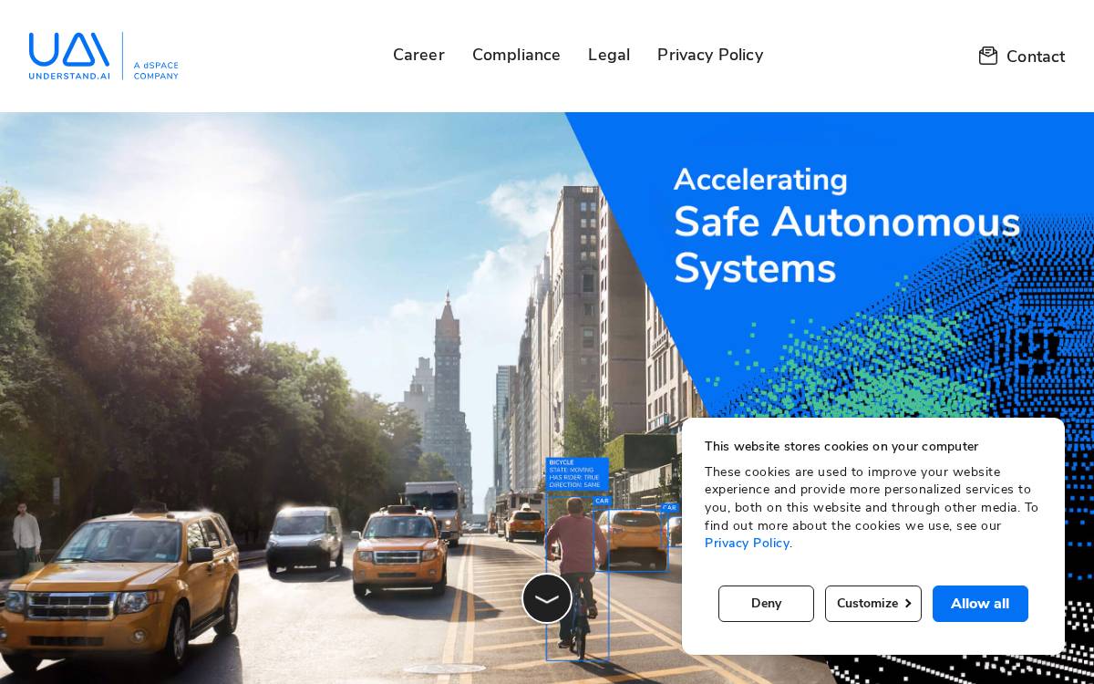 UnderstandAI website preview