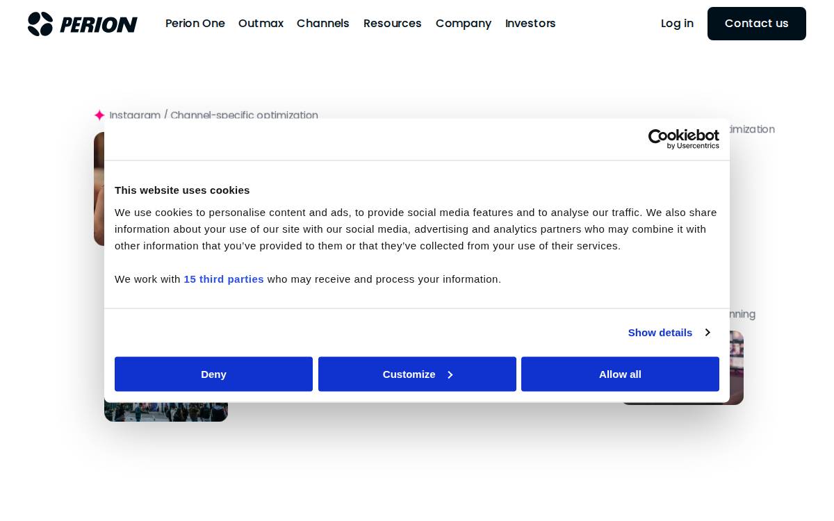 Undertone website preview