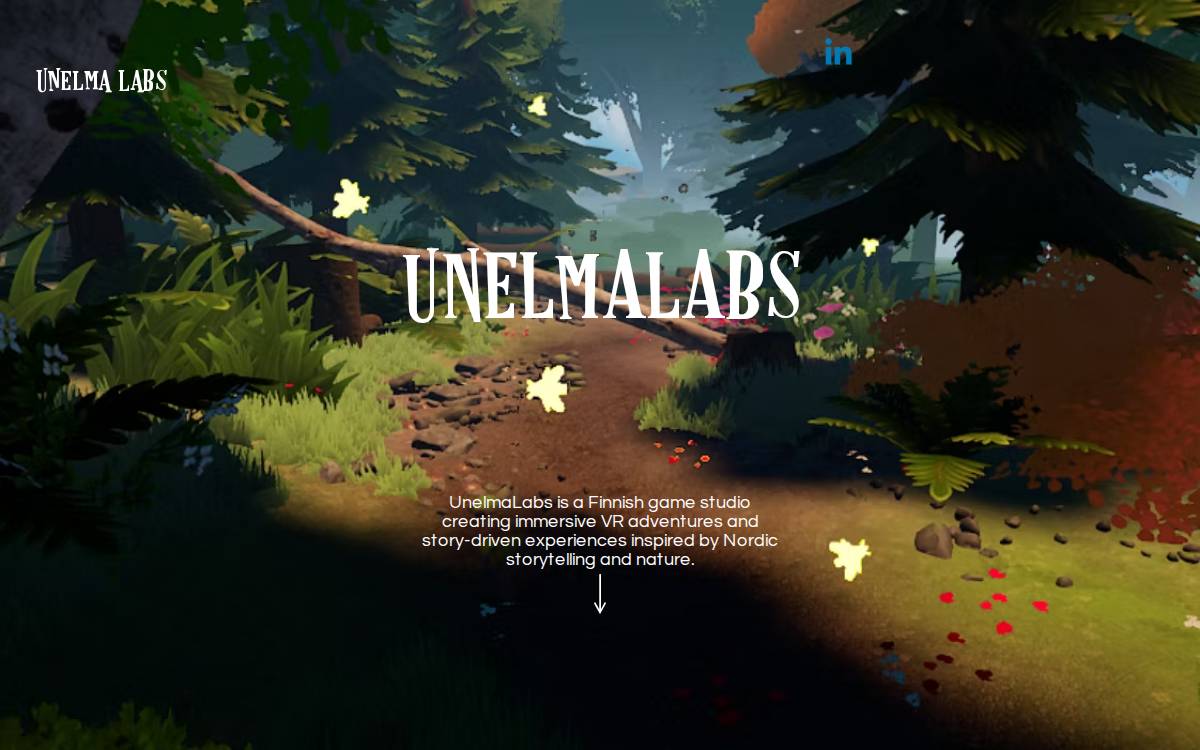Unelmalabs website preview
