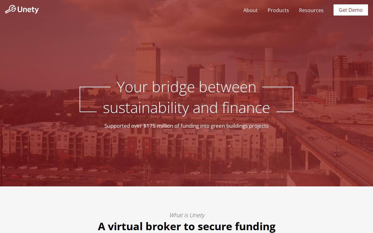 Unety +More website preview
