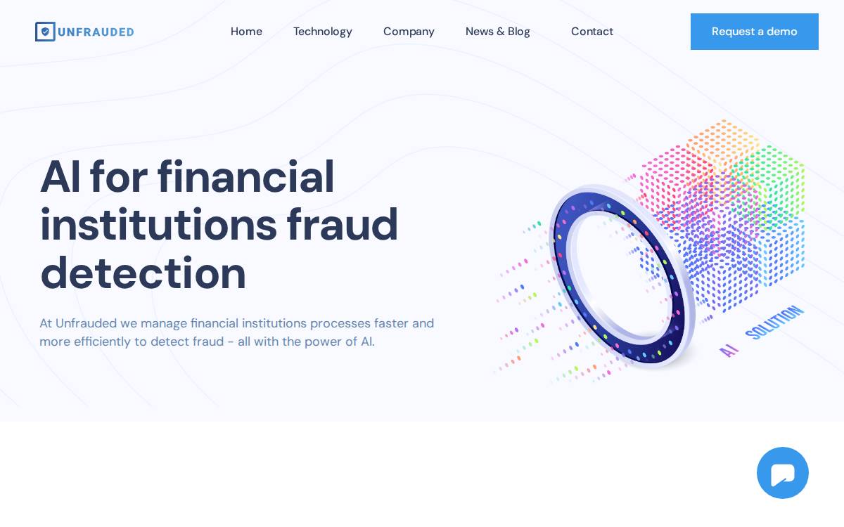 Unfrauded website preview