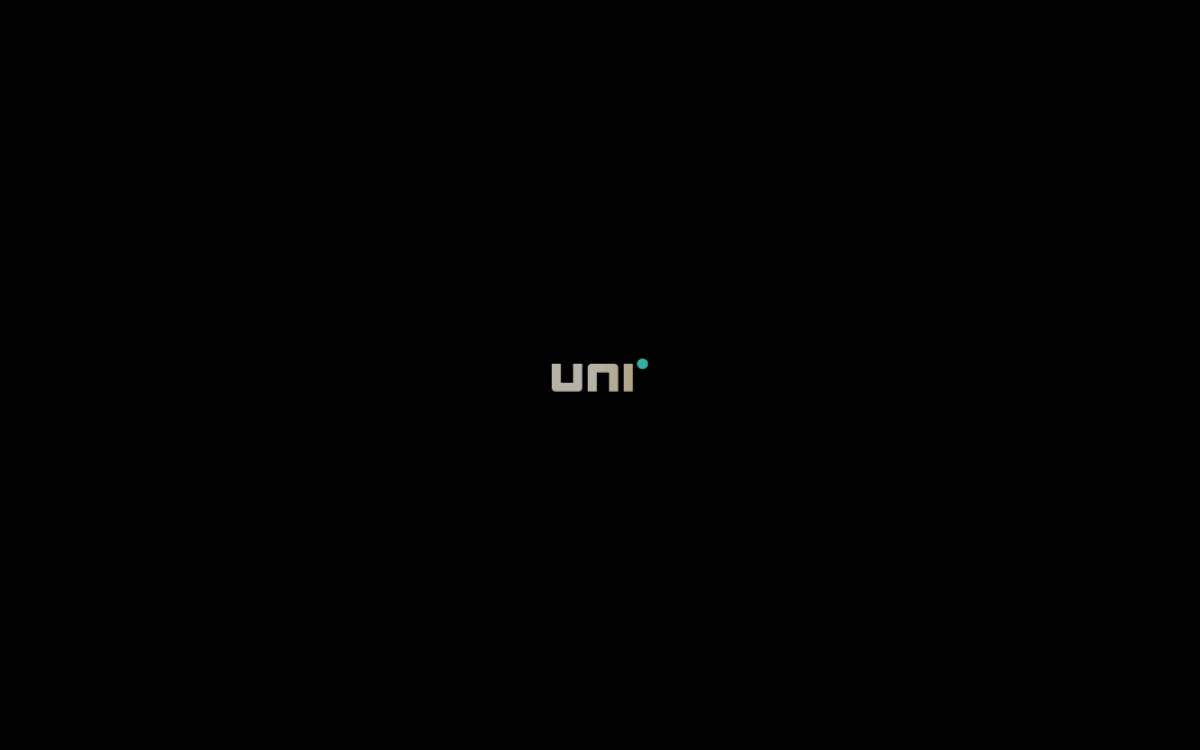Uni Card, Homepage website preview
