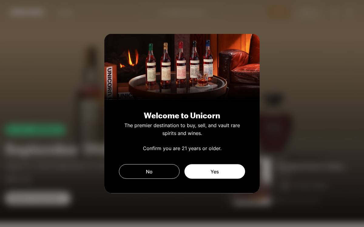 Unicorn Auctions website preview